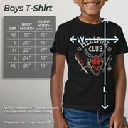 Netflix Boys Stranger Things Hellfire Club Costume Graphic T-Shirt