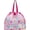 B-Seashell Rose Red, variant on Extra Large Beach Toy Bag with Drawstring - Mesh Beach Tote Bag for Sand Toys, Lightweight Beach Pool Essentials, Z-Neon Green