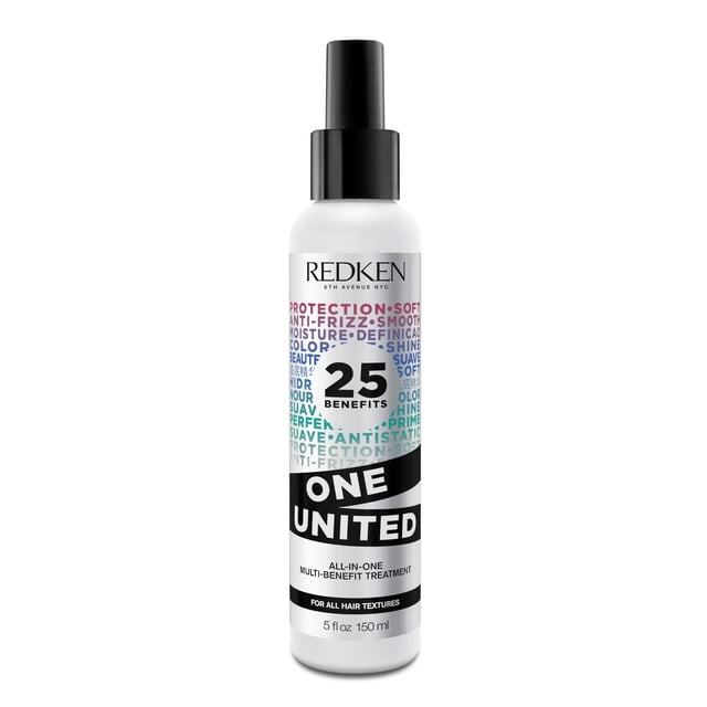 REDKEN - Tratamiento One United| Spray 25 beneficios en 1 con protección térmica para todo tipo de cabello|Repara, nutre, previene el quiebre y da manejabilidad | Ácid