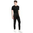 thumbnail image 4 of X RAY Men's Stretch Twill Jogger Pants, Slim-Fit Jogger Pant for Men, Black - Twill Pants, 32W X 32L, 4 of 8