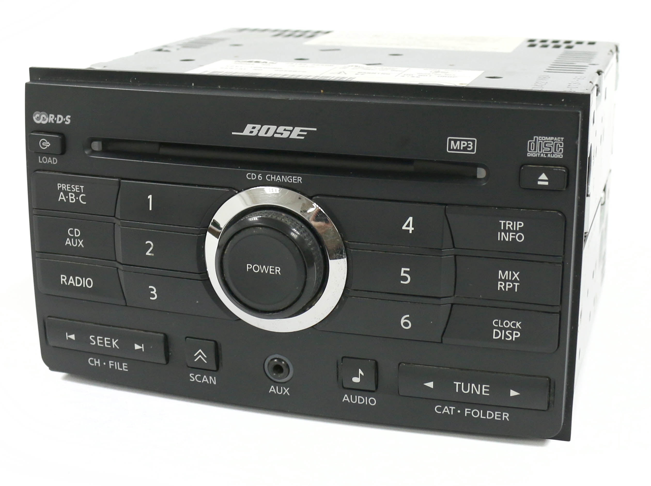 Restored 2008 Nissan Maxima Receiver AM FM 6 Disc CD Player w Aux 28185ZE50B (Refurbished)