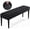 Black, variant on TAOCOCO Stretch Dining Bench Cover, Anti-Dust Long Bench Cushion Cover Washable Bench Slipcover Rectangle Table Bench Seat Protector for Bedroom, Kitchen, Hotel,Banquet - Light Brown