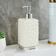thumbnail image 5 of DcGZvy 450ml Soap Dispenser Bathroom with Pump Hand Soap Dispenser Small Soap Dispenser Plastic Dish Soap Dispenser for Bathroom, Kitchen, Or Office , White, 5 of 6