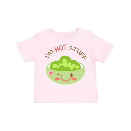 

Inktastic I m Hot Stuff- Cute Wasabi Dish Gift Toddler Boy or Toddler Girl T-Shirt