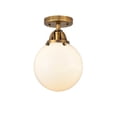 thumbnail image 2 of Innovations Lighting 288-1C-11-8 Beacon Semi-Flush Beacon 8" Wide Semi-Flush Globe Ceiling, 2 of 5