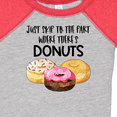 thumbnail image 4 of Inktastic Just Skip to the Part Where There's Donuts Boys or Girls Baby Bodysuit, 4 of 5