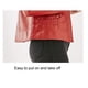 thumbnail image 3 of Chaqueta de cuero PU ANGGREK para mujer abrigo corto con bolsillos laterales, 3 of 7