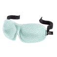 thumbnail image 2 of 40 Blinks Contoured Eye Mask for Sleep or Travel - Teal Dots, 2 of 2