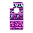 thumbnail image 3 of DistinctInk Custom SKIN / DECAL compatible with OtterBox Commuter for iPhone XS MAX (6.5" Screen) - Pink Green Aztec Tribal, 3 of 5