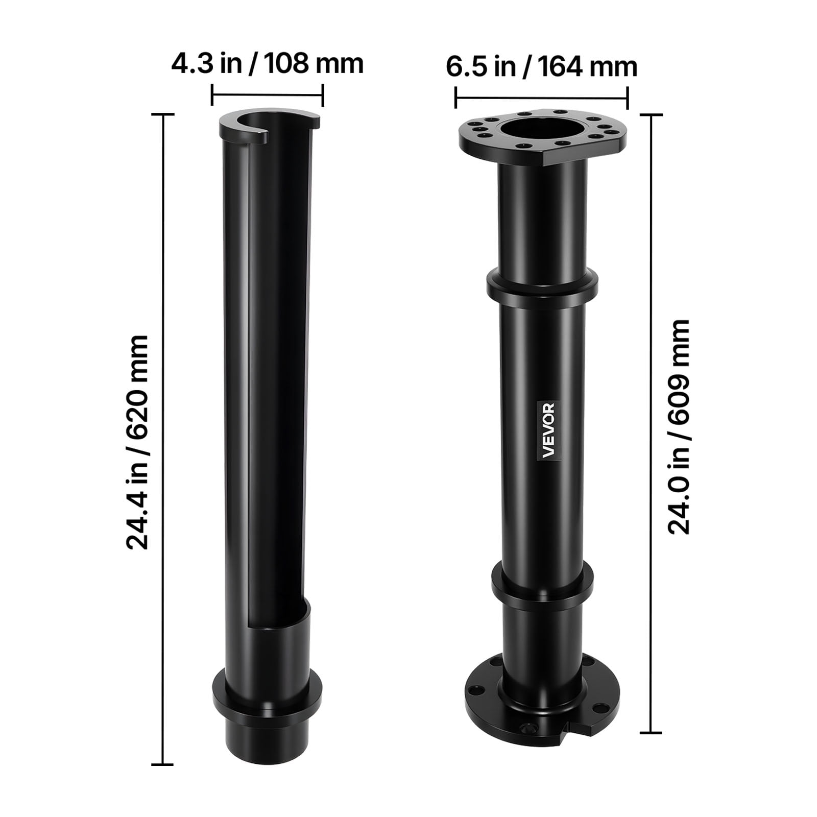 VEVOR Rear Axle Bearing Puller Tool, Compatible with 1998-2008 Toyota Land Cruiser, 1995-2016 Tacoma 1993-1998 T-100,Rear Axle Shaft Bearing Puller for Mitsubishi and Isuzu Models with Backing Plates