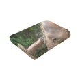 thumbnail image 6 of Kll Fleece Blanket Plush Throw Blanket Asia Elephant,Soft Fuzzy Cozy Flannel Blanket For Couch Sofa Bed.(40"X30"), 6 of 9