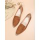 thumbnail image 5 of Women's Comfortable Soft Sole Flat Shoes, Brown Basic Loafers, 5 of 5