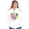 thumbnail image 4 of XOMG POP That What Im About Song Women Plus Size Zipper Hoodie Brisco Brands 2X, 4 of 5
