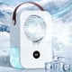 thumbnail image 4 of ¡Precios Más Bajos!, Ventilador de escritorio de gran capacidad con pantalla digital inteligente y control por voz, ventilador de refrigeración con pulverizador USB para exteriores y oficina, 4 of 9