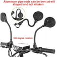 thumbnail image 2 of Parts Bicycle Rear View Mirror with Gasket, 360° Adjustable Bicycle Mirror Handlebar Mount, HD Wide Angle Secure Cycling Rear View Mirror for Mountain Road Bike, 2 of 5