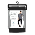 thumbnail image 4 of Hanes Curves Comfort Leggings Black 1X/2X Women's, 4 of 4