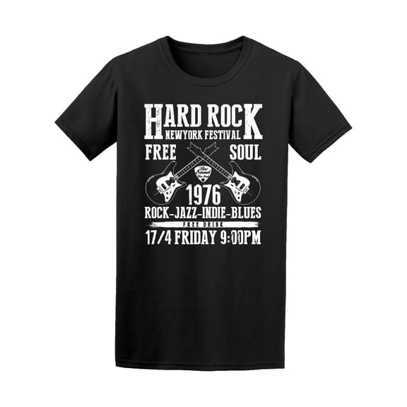 Hard Rock New Your Fest 1976 Tee Men's -Image by Shutterstock