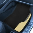 thumbnail image 4 of FH Group Color-Block Carpet Liners Non-Slip Car Floor Mats with Faux Leather Accents - Full Set, 4 of 6