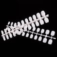 thumbnail image 3 of 120Pcs Small Short Nail Tips for Children Nail Practice Nail Polish Display (White), 3 of 9