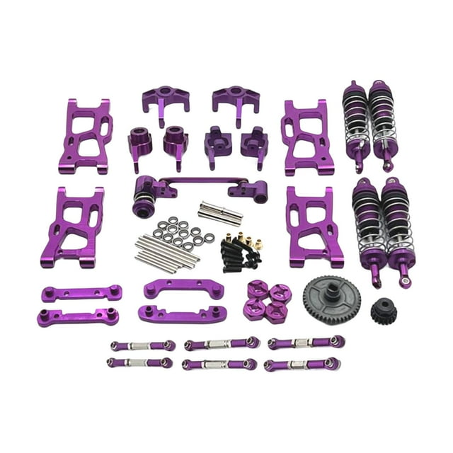 RC Car Upgrade Replacement Kits ,DIY Accs Upgrade Parts Kits, for 144001 ,144002 Violet