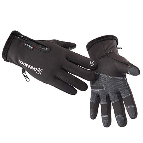 Winter Warm Touch Screen Gloves 22cm Windproof Anti-slip Cycling Skiing Climbing 