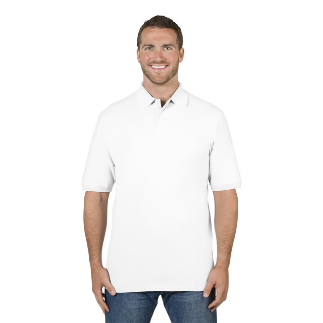 Jerzees Adult 6.5 oz. Premium 100% Ringspun Cotton Piqué Polo - 443MR