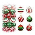 thumbnail image 2 of Bos de Navidad Colgantes Yotijar decoración Colgante para vacaciones 30 piezas multicolor, 2 of 8
