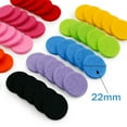 thumbnail image 4 of 100 Pcs Replacement Pad 22mm Refill Felt for Oil Diffuser Locket Necklace, 4 of 7