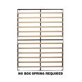 thumbnail image 5 of White Uptown PU Upholstered SINGLE Size Platform Bed (No Box Spring Required), 5 of 5