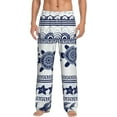 thumbnail image 2 of Goofa Sea Underwater Turtles Printed Soft Pajama Pants for Men, Wide Leg Comfy Casual Lounge Yoga Pants-Medium, 2 of 9