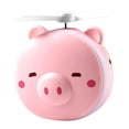 thumbnail image 2 of Runquan LED Lighted Travel Makeup Mirror with Mini Fan Round Purse Mirror for Travel Squinting, 2 of 8