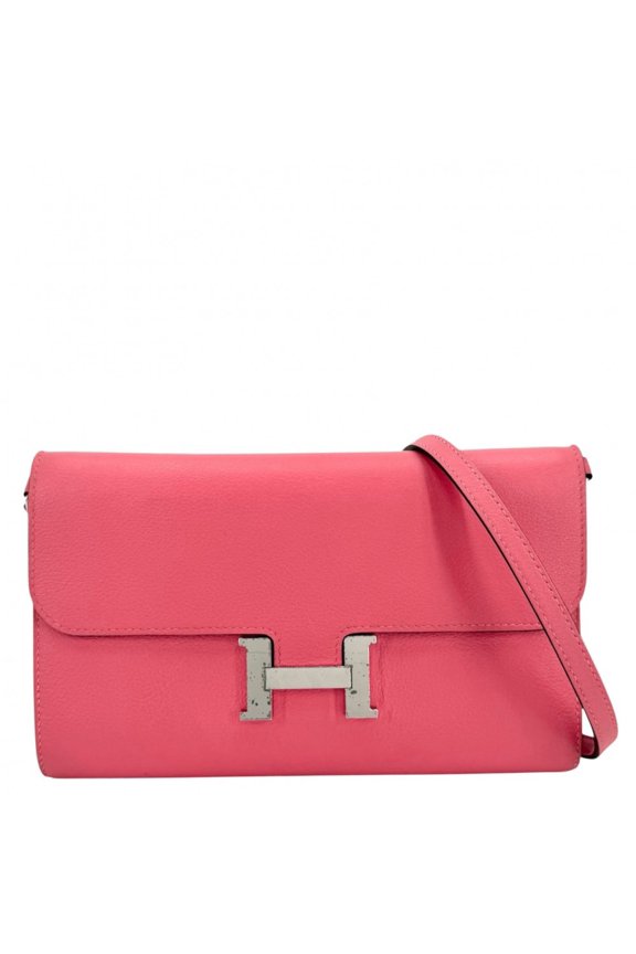Pre-Owned Hermes Constance Long To Go Wallet for Women, Shoulder Bag, Wallet, HERMES U Stamp,...