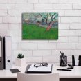 thumbnail image 3 of Epic Graffiti 'Orchards In Blossom, View Of Arles' by Vincent Van Gogh, Giclee Canvas Wall Art, 16"x12", 3 of 8
