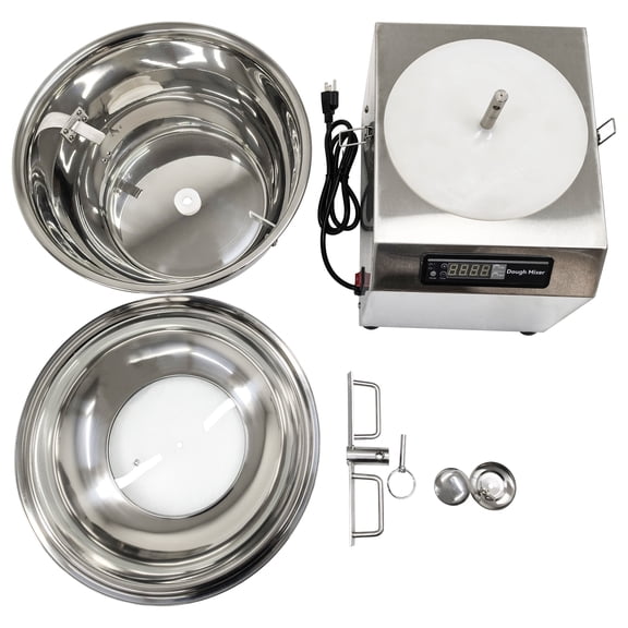 8KG Basin Type Dough Mixer Machine Stainless Steel Detachable 110V