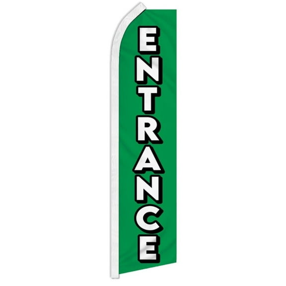 Entrance (Green) Super Flag