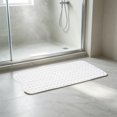 thumbnail image 5 of Zynviq Solid Color Bathroom Rugs 15" X 27.6" Bath Rugs Pvc Absorbent Rectangular Washable White Small Rug for Bathroom, 5 of 6