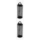 thumbnail image 4 of Wosthever Dispensador de soporte para bolsas de plástico, organizador de bolsas de basura de malla plegable colgante, soporte para bolsas de Negro 2piezas, 4 of 6