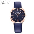 thumbnail image 2 of SUSHNAG Fashionable Leather Strap Women'S Watch Watch Belt Leather Tadi Calendar Quartz Minimalist Woman Sleek Mesh Women'S Watch, 2 of 2