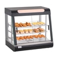 thumbnail image 1 of KFFKFF 3-Tier Commercial Food Warmer Display, 1200W Food Display Warmer with LED Light, Top Storage and Adjustable Shelves, 86℉~185℉ Steam Heating, 106Qt/100L, 1 of 9
