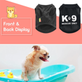 thumbnail image 5 of Ropa para cachorros - Paquete de 3 camisas para perros - Conjunto de camisetas para cachorros - Ropa de verano para perros MFZFUKR CPB-DE-LYY1889-3, 5 of 5
