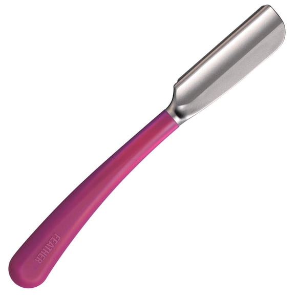 Maquinilla de afeitar recta Feather Artist Club Wine SS