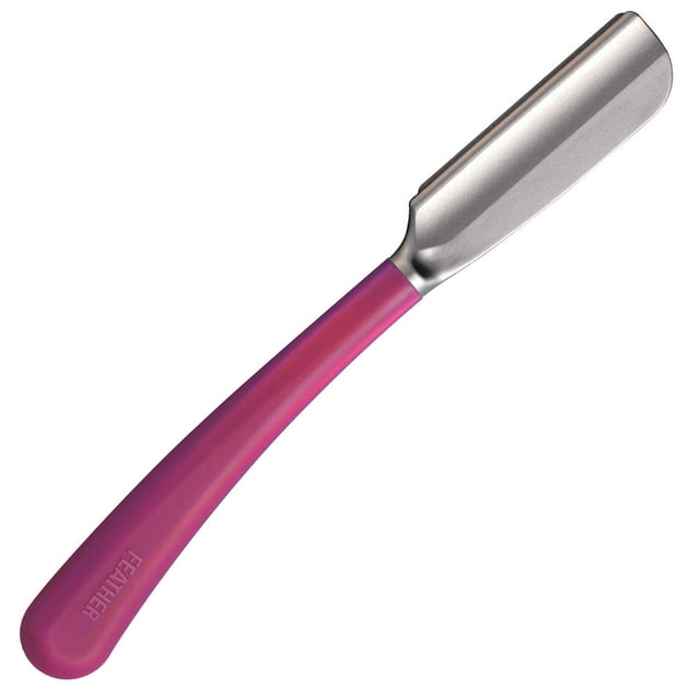 Maquinilla de afeitar recta Feather Artist Club Wine SS
