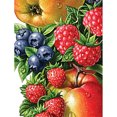 thumbnail image 1 of Kits de pintura de diamantes 5D DIY mosaico de plantas de flores de taladro redondo completo (E1605) Sywqhk Decoración hogareña, 1 of 9