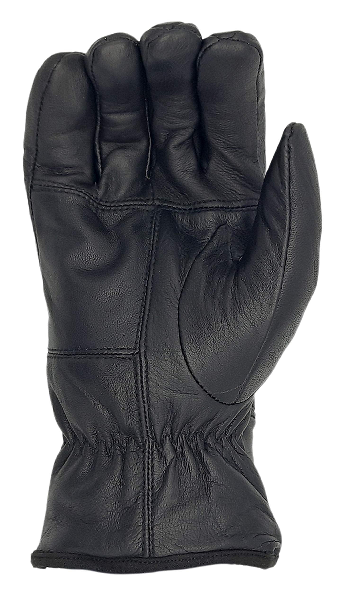 Leather Cold Weather Winter Gloves Cowhide Motorcycle Leather Gloves –  TopGearLeathers