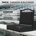 thumbnail image 6 of Efoee Bleacher seat for Sport, Stadium Seats with Back Support and Thick Cushion, Bleacher Chairs with Shoulder Strap and Side Pocket, Stadium Seat for Bleachers, Perfect for Sports Events, 6 of 9