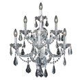 thumbnail image 1 of Elegant Lighting Maria Theresa 7 Light Elements Crystal Wall Sconce, 1 of 1