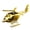 Gold, variant on Table Decoration Solar Helicopter Air Purifier Diffuser Ornament Suitable for Car Interior & Enhanced Driving Experience