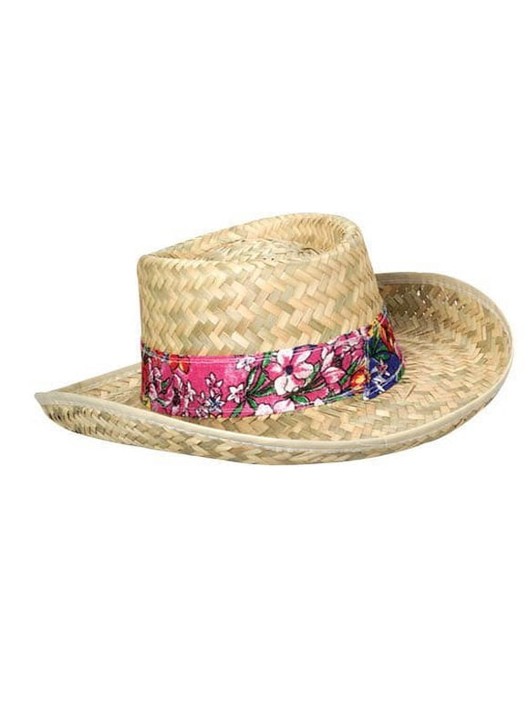 Straw Gambler Hat