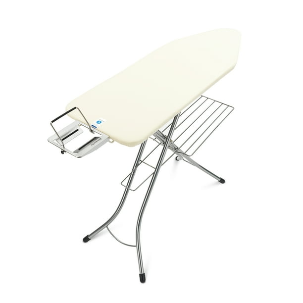 Brabantia Ironing Board C, 49x18in (124x45cm), Steam Iron Rest + Linen