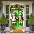 thumbnail image 5 of Uxgjfwu Christmas Door Cover 35.4x70.8 Inch Christmas Door Curtain for Door and Wall Decoration Festival Party Decor, 5 of 7